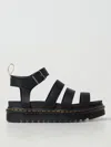 Dr. Martens' Dr.martens Hydro Leather Blaire Sandals In Black