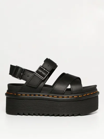 Dr. Martens' Flat Sandals Dr. Martens Woman Color Black