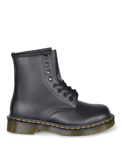 Dr. Martens Flat Shoes In Black