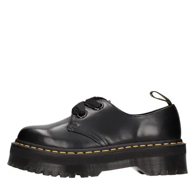 Dr. Martens' Dr. Martens Flat Shoes Black In Nero Scuri