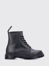Dr. Martens Woman Ankle Boots Black Size 9 Leather In Black
