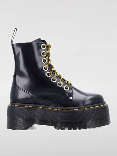 DR. MARTENS BOOTS DR. MARTENS WOMAN COLOR BLACK,G17630002