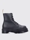Dr. Martens' 1460 Pascal Mono Lace-up Boots In Schwarz