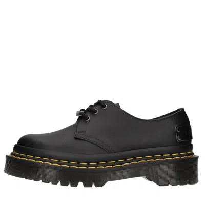 Dr. Martens Flat Shoes In Nero Scuri
