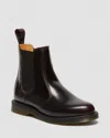 Dr. Martens' Flora Arcadia Chelsea Boots In Red