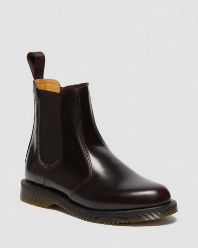 Dr. Martens' Flora Arcadia Chelsea Boots In Red