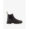 Dr. Martens Leather Chelsea Boots In Brown