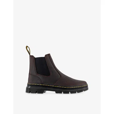 DR. MARTENS GAUCHO CRAZYHORSE EMBURY LEATHER CHELSEA BOOTS EUR 43 / 9 UK