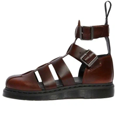 Dr. Martens' Dr. Martens Geraldo Leather Brown Sandals