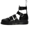 Dr. Martens Geraldo Leather Gladiator Sandals Black