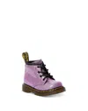 Dr. Martens' Girls' 1460 Coated Glitter Boots - Baby, Toddler In Dark Pink