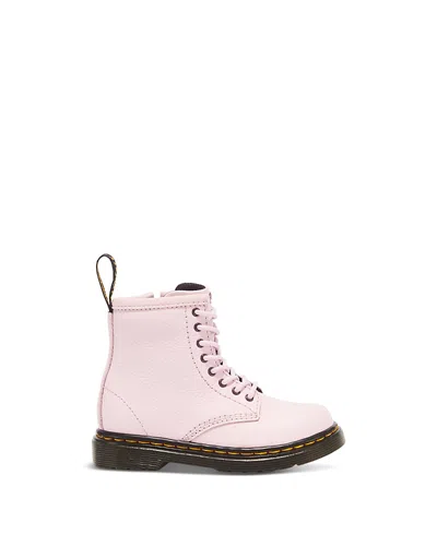 Dr. Martens Girls 1460 Pink Quartz Leather Boots - Little Kid