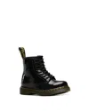 Dr. Martens' Girls' Patent Leather Boots - Toddler In Black