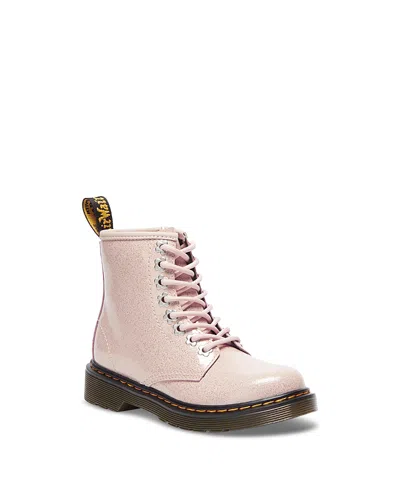 Dr. Martens Kids' Girls' Toddler 1460 Glitter Lace Up Boots - Toddler In Pink