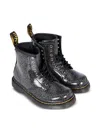Dr. Martens Glitter-effect Boots In Black