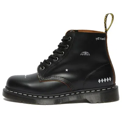 Dr. Martens' Goodhood X Dr. Martens Unisex 101 Martin Boots Black