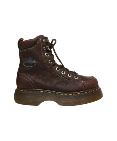 Dr. Martens 8-eye Buzz Leather Ankle Boot In Multi