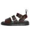 Dr. Martens' Dr. Martens Gryphon Brando Unisex Charro Brando Gladiator Sandals Dark Brown