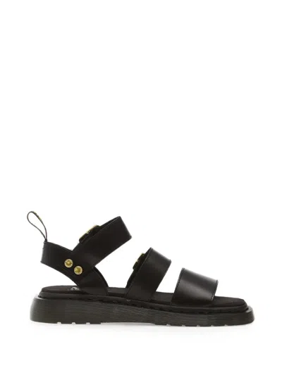 Dr. Martens Gryphon Atlas Leather Gladiator Sandals In Multi