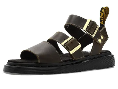 Dr. Martens Gryphon Sandals Sandals Olive : Uk 10 (us In Green