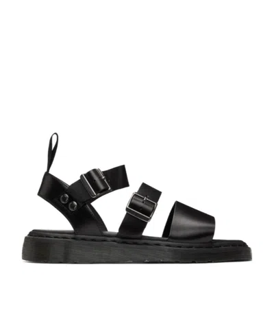 Dr. Martens' Gryphon Strap Sandals In Black