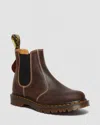 Dr. Martens Herren 2976 Made In England Leder Chelsea Stiefel In Braun
