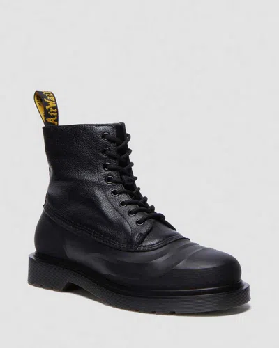 Dr. Martens 1460 Fleece Lined Sub Boots In Black