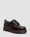Dr. Martens Lowell Contrast-seam Derby Shoes Men In Schwarz