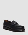Dr. Martens Penton Leather Loafers In Black