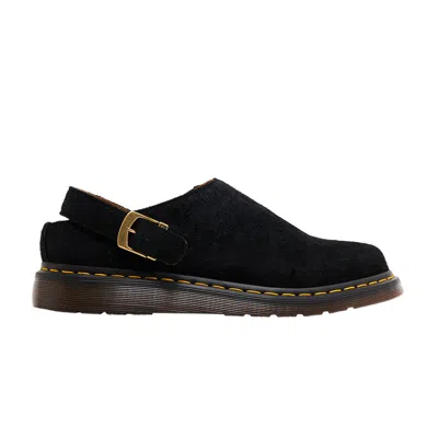 Pre-owned Dr. Martens' Isham Desert Oasis Suede Mule 'black'