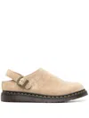 Dr. Martens' Isham Suede Mules In Neutrals