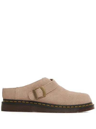 Dr. Martens Isham Suede Monk Shoes In Multi