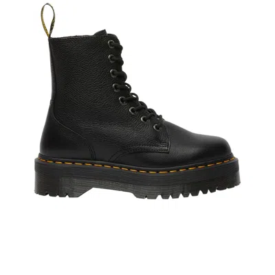 Pre-owned Dr. Martens Jadon 3 Pisa Leather Platform Boot 'black'