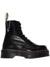 Dr. Martens' Dr. Martens 'jadon' Black Leather Lace Up Boots