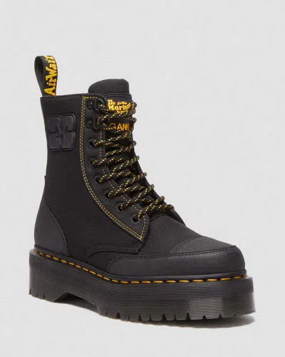 Dr. Martens Jadon Boot Ganni Extra Tough Platforms In Black