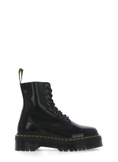 Dr. Martens' Jadon Combat Boots In Black