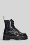 Dr. Martens Jadon Combat Boots In Black