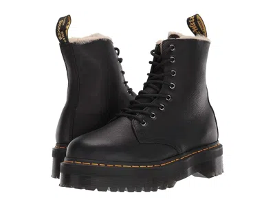 Dr. Martens Jadon Faux-fur Lined Boots Black : Uk 13 (us