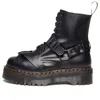 Dr. Martens' Dr. Martens Jadon Harness Leather Platform Boots 'black'