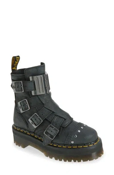 Dr. Martens Jadon Hinge Lug Sole Boot In Black