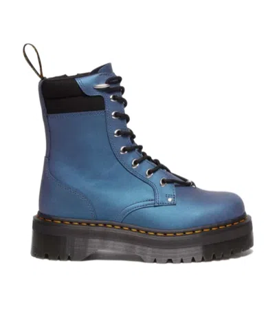 Dr. Martens' Jadon Ii Lace Up Boots In Blue