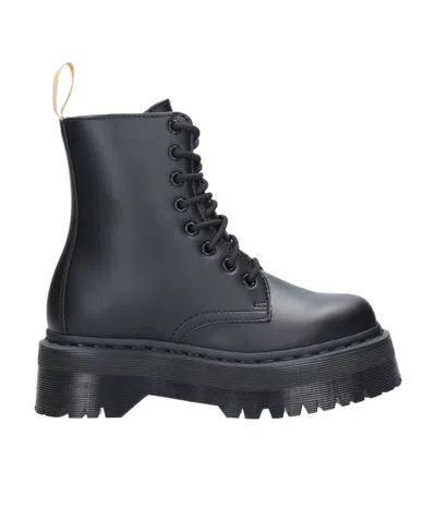 Dr. Martens Jadon Ii Mono Lace-up Boots In Black