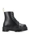 Dr. Martens Black Vegan Jadon 2 Mono Platform Boots In Black