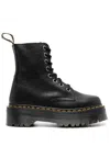 Dr. Martens' Dr. Martens "jadon" Combat Boots In Black