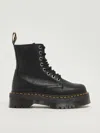 Dr. Martens Jadon Iii Leather Platform Boots In Black