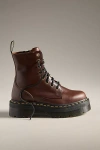 Dr. Martens' Women's Jadon Iii Platform Combat Boots In Brown