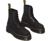 Dr. Martens' Jadon Iii Boots Unisex Us M9/w10 Charcoal Gray Leather Shoes Fzp235 (charcoal Gray,men's 9, Women's In Grey