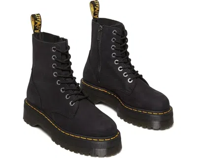 Dr. Martens' Jadon Iii Boots Unisex Us M9/w10 Charcoal Gray Leather Shoes Fzp235 (charcoal Gray,men's 9, Women's In Grey