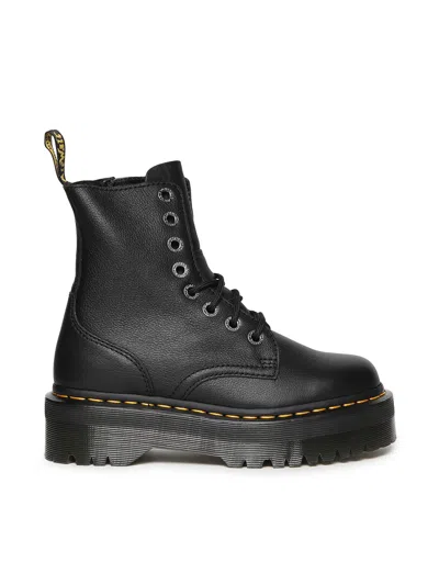 DR. MARTENS JADON III LEATHER PLATFORM BOOTS