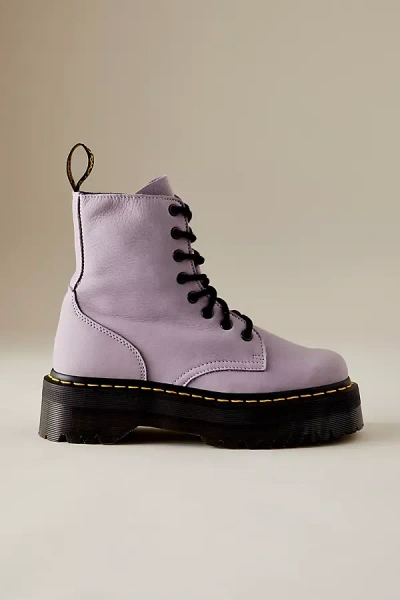 Dr. Martens' Jadon Iii Vintage Pisa Leather Ankle Boots In Neutrals